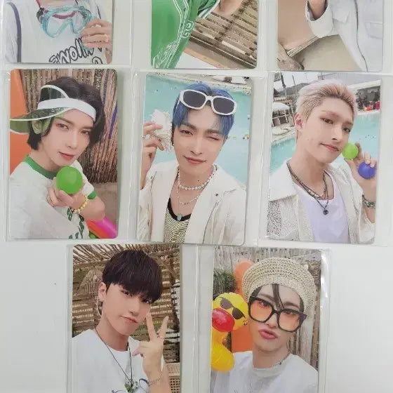 [BUNJANG] ATEEZ 2023 Summer Photocard 8-Set Bundle / 에이티즈 2023섬머 포토카드 8종세트