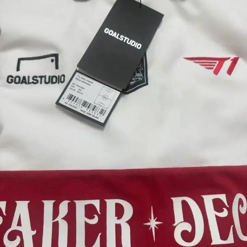 [BUNJANG] T1 Faker 10th Anniversary Deca Jersey 2XL / T1 티원 페이커 faker 데카 유니폼 10주년 2XL 택O