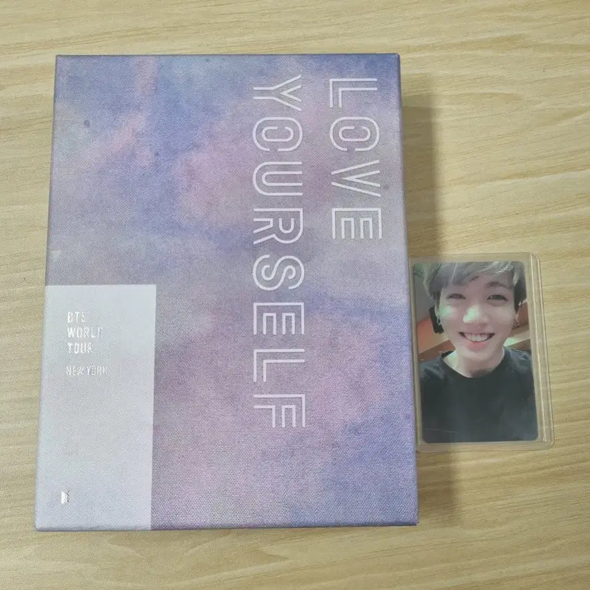 [BUNJANG] BTS New York Love Yourself DVD Jungkook Photocard Premium Photo Set (Sealed) / bts 뉴욕 럽셀 DVD 정국 포카 프리머엄 포토 2장 미개봉 포함