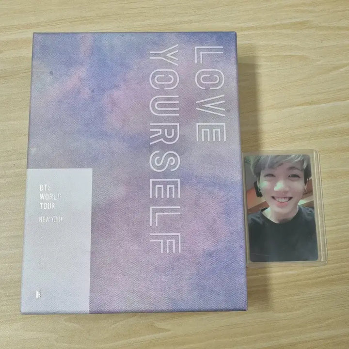 [BUNJANG] BTS New York Love Yourself DVD Jungkook Photocard Premium Photo Set (Sealed) / bts 뉴욕 럽셀 DVD 정국 포카 프리머엄 포토 2장 미개봉 포함