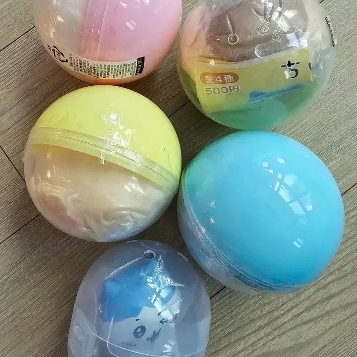 [BUNJANG] Chiikawa Clip Dolls Set (4 types) + Hachiwara Figure (1 type) / (총5종)먼작귀 치이카와 클립인형4종셋 + 하치와레피규어1개
