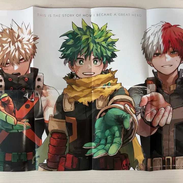 [BUNJANG] My Hero Academia Poster / 나히아 히로아카 특전/포스터 판매(유일매물)