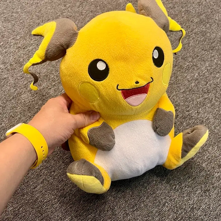 [BUNJANG] Banpresto Raichu Plush 30cm Vintage / 포켓몬 라이츄 봉제인형 30cm 반프레스토 빈티지