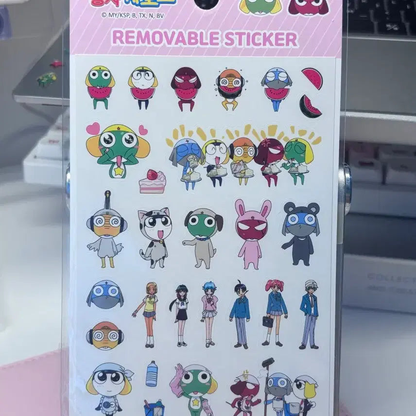 [BUNJANG] Keroro Stickers (New) / (새상품) 케로로 스티커