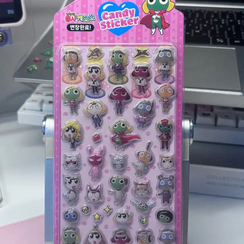 [BUNJANG] Keroro Bongbong Sticker / (새상품) 케로로 봉봉 스티커