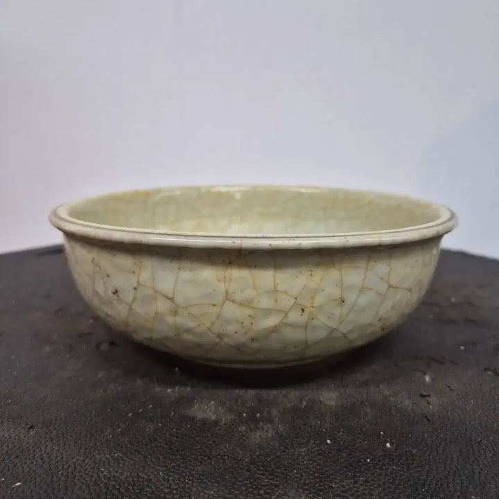[BUNJANG] Celadon Porcelain Qianlong Imperial Verse Bowl / 청자 금채 건륭어제시문 완