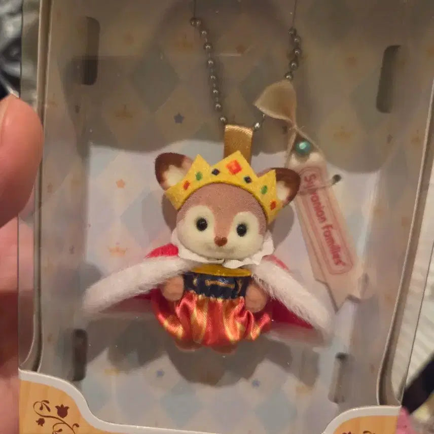 [BUNJANG] Sylvanian Families Baby Deer Prince Keyring / 실바니안 아기 사슴 프린스 왕자 키링