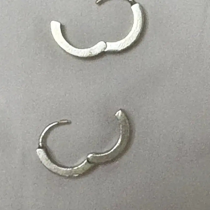 [BUNJANG] MONSTA X Kihyun 11Months Silver 925 Ring Earrings / 몬스타엑스 기현 귀걸이 링귀걸이 실버 925 11담순 담순귀걸이 유기현 몬엑 양도판매