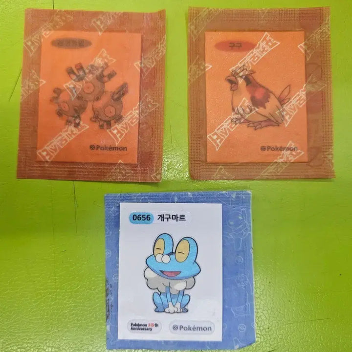 [BUNJANG] Pokemon Stickers 3 Types / 포켓몬띠부씰 3종 판매합니다.