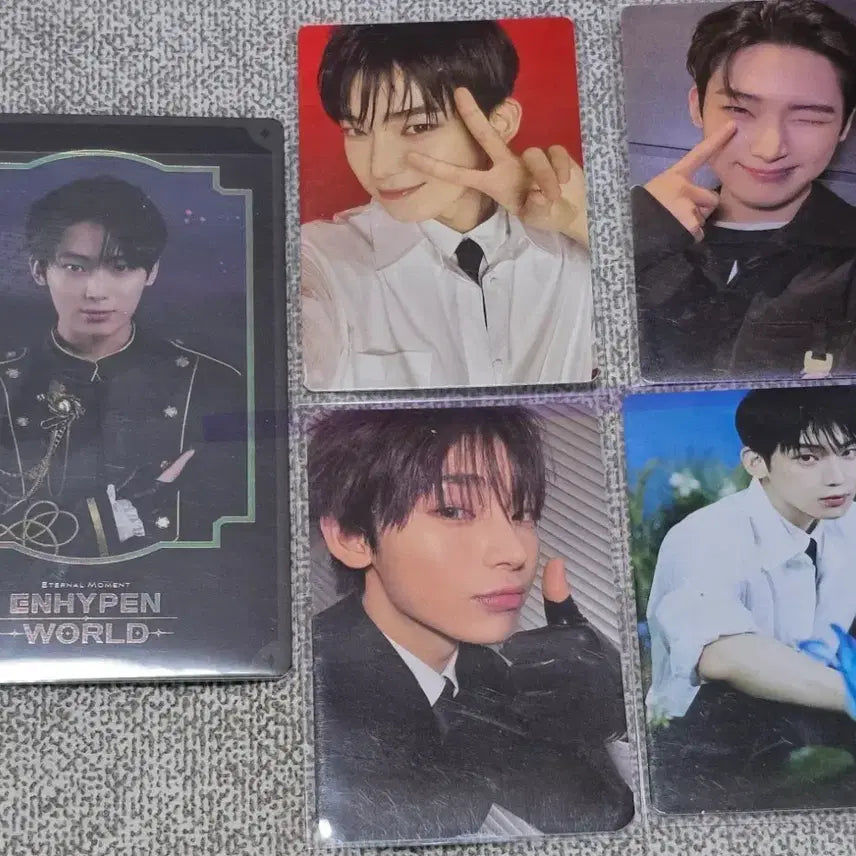 [BUNJANG] ENHYPEN Sunoo Photocard Set (5 pcs) / 엔하이픈 선우 포토카드 5장