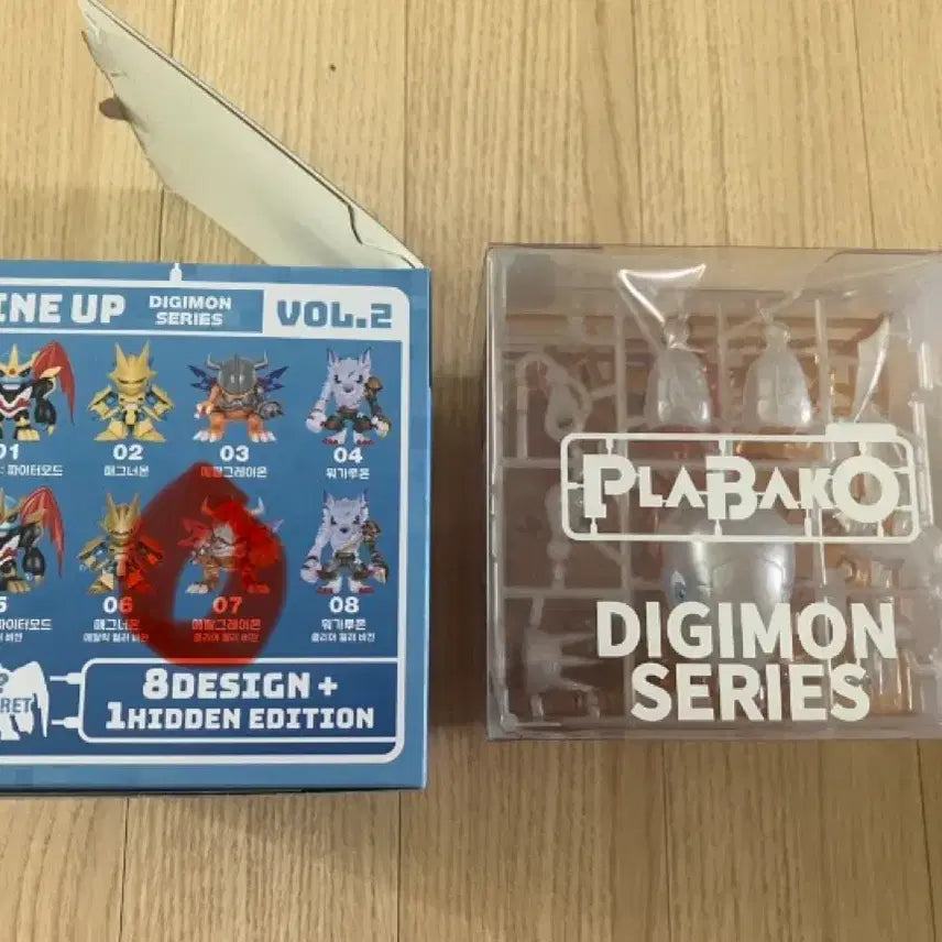 [BUNJANG] Digimon Plastic Card Vol. 2 