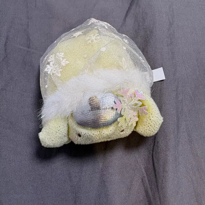 [BUNJANG] Sanrio Pompompurin Snow Cloak Vintage Doll / 폼폼푸린 유키 눈 망토 고전 인형 산리오