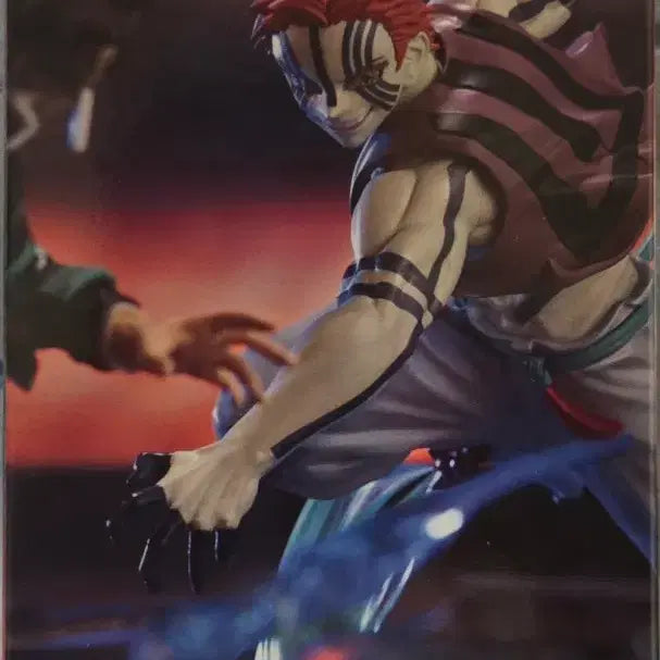 [BUNJANG] SEGA Demon Slayer: Kimetsu no Yaiba Mugen Train Arc Cross-Link Upper Rank 3 Akaza Figure / [미개봉 새상품]세가(SEGA) 귀멸의 칼날 무한성편 크로스링크 십이귀월 상현3 아카자