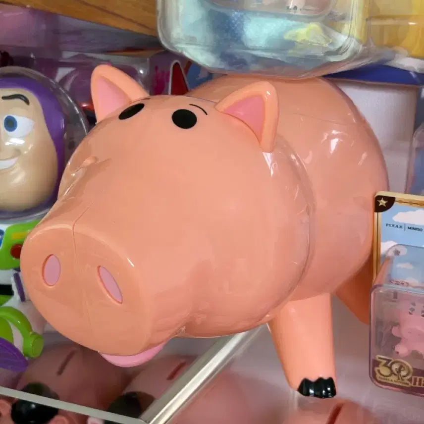 [BUNJANG] Toy Story Hamm Popcorn Bucket Figure / 토이스토리 햄 메가박스 팝콘통 피규어 굿즈