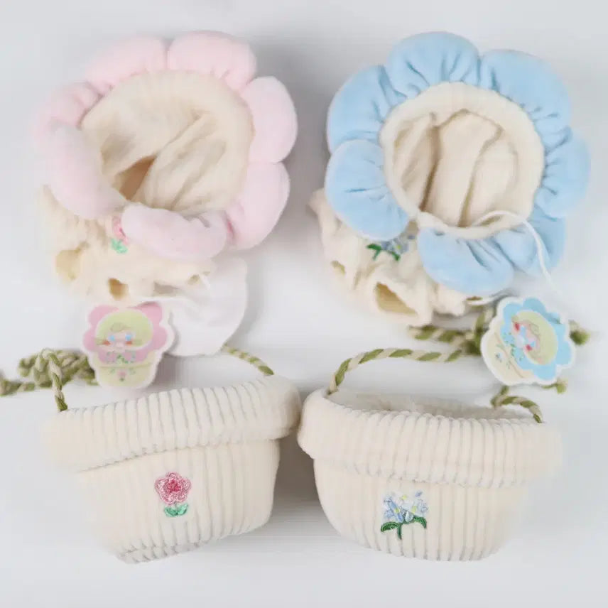 [BUNJANG] 10cm Doll Clothes Set (Pink, Blue) - &