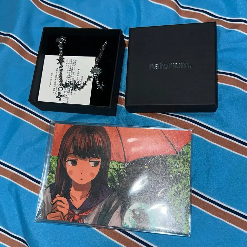 [BUNJANG] Natori Bracelet Bundle Set (Includes 2-Day Event Long Banner &amp; Niwaka Festival Postcard) / 나토리 팔찌 현물+양일 긴테+미나하무 니와카니 엽서 나토리움