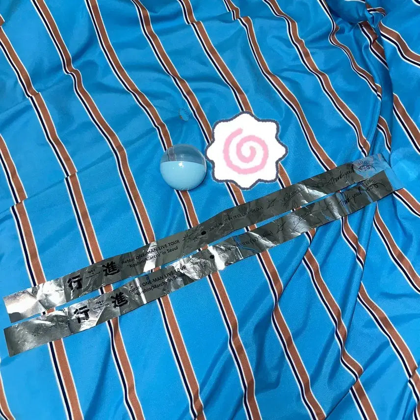 [BUNJANG] Natori Bracelet Bundle Set (Includes 2-Day Event Long Banner &amp; Niwaka Festival Postcard) / 나토리 팔찌 현물+양일 긴테+미나하무 니와카니 엽서 나토리움