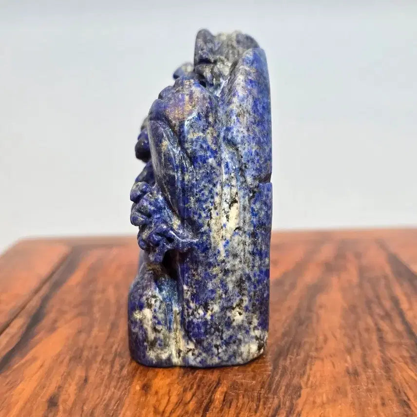 [BUNJANG] Lapis Lazuli Stone Sculpture / 26081307 좋은 기운을 주고 세밀한 조각이 예술인 라피스라줄리 청금석 광물 수석 팝니다