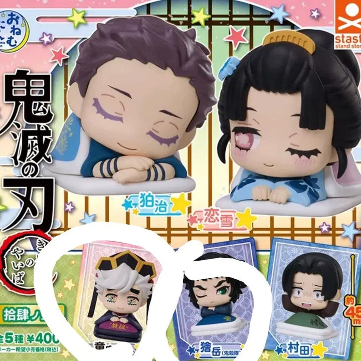 [BUNJANG] Demon Slayer Gacha Douma &amp; Kaigaku Figures / 귀칼 가챠 일괄(도우마,카이가쿠)