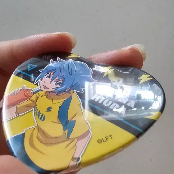 [BUNJANG] Inazuma Eleven Kirina Hiura Can Badge / 이나즈마 일레븐 썬더일레븐 히우라 키리나 캔뱃지