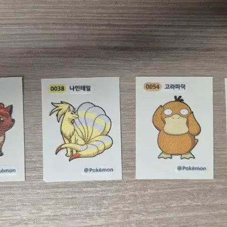 [BUNJANG] Pokemon Stickers Season 2 (2024) - Set of 6 / 2024 시즌2  포켓몬 띠부씰 6종