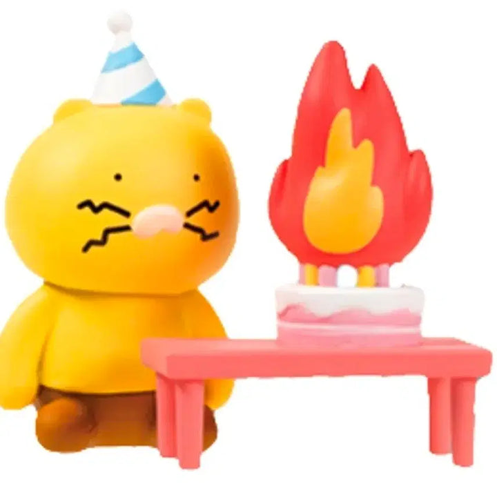 [BUNJANG] Kakao Friends Choonsik Birthday Cake Figure / 카카오프렌즈 춘식이 생일 케이크 피규어