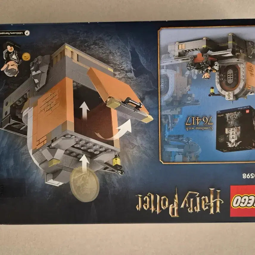 [BUNJANG] LEGO Harry Potter Gringotts Vault 40598 (Sealed) / 미개봉) 레고 해리포터 그린고트 금고 40598