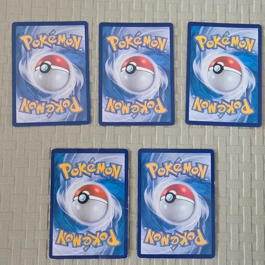 [BUNJANG] Pokemon Cards Bundle Set - Wailord V, Druddigon EX, Anorith V, etc. (5 Cards) / 포켓몬카드 고래왕V, 삼삼드래EX, 안농V 등 5장