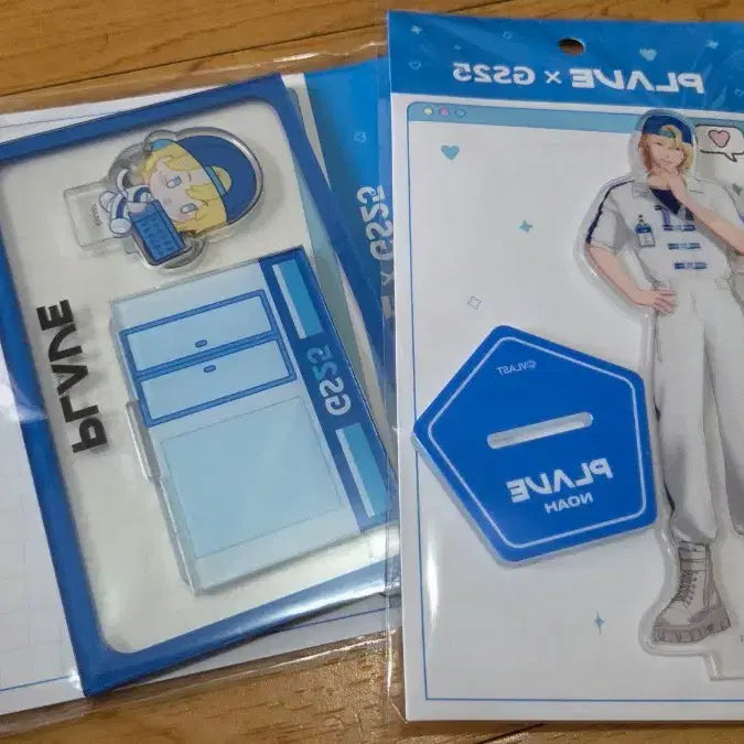 [BUNJANG] PLAVE Noah GS25 Collaboration Diorama Acrylic Stand Bundle Set (2 Types) / 플레이브 gs25 지에스 콜라보 노아 일괄