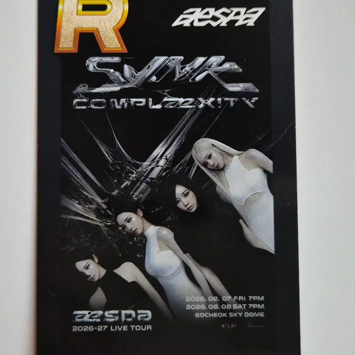 [BUNJANG] Espa AESPA LIVE TOUR SYNK COMPLEXITY Concert Superstar Photocard Group Set / 에스파 콘서트 슈스엠 단체 포카 양도