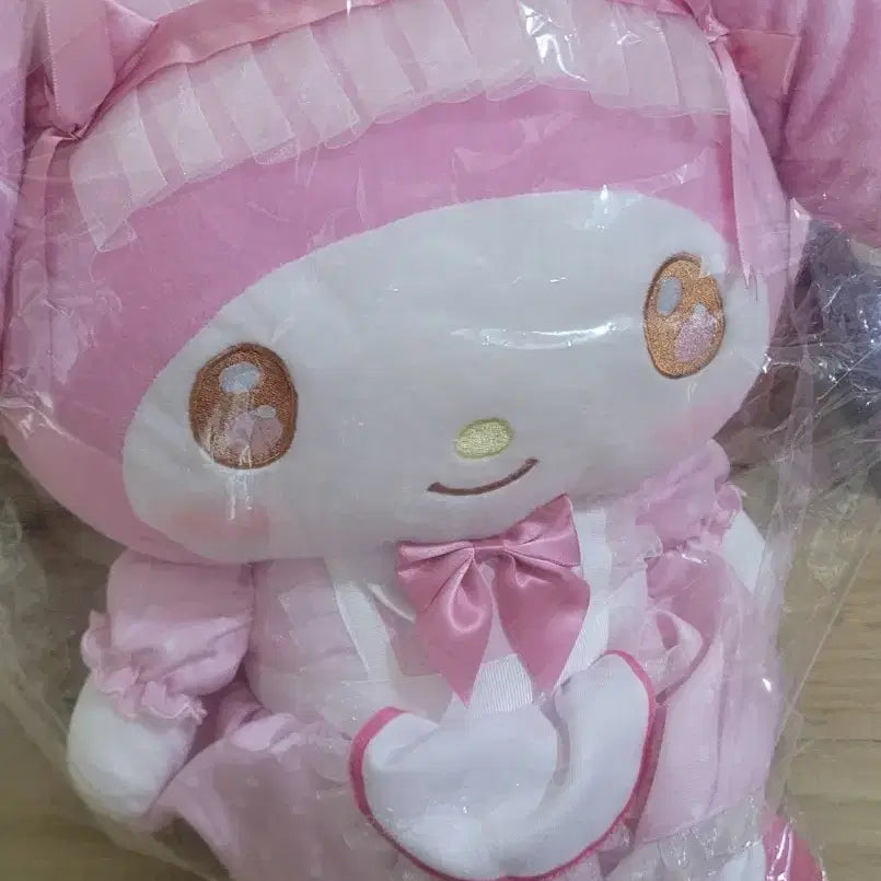 [BUNJANG] Sanrio Kuromi x My Melody Atari Kuji Grand Prize Large Plush Doll / [1월 발매] 산리오 쿠로미x마이멜로디 아타리쿠지 제일복권 1등상 마멜 거대인형