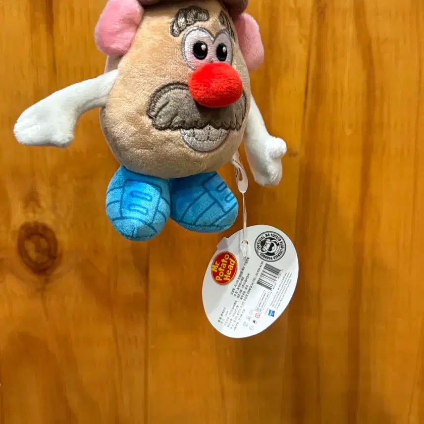 [BUNJANG] Toy Story Mr. Potato Head Plush Keychain New / 토이스토리 미스터포테이토 헤드 인형 키링 새상품