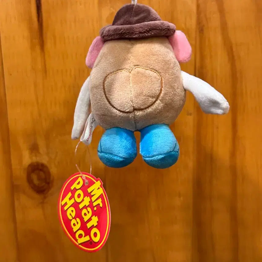 [BUNJANG] Toy Story Mr. Potato Head Plush Keychain New / 토이스토리 미스터포테이토 헤드 인형 키링 새상품