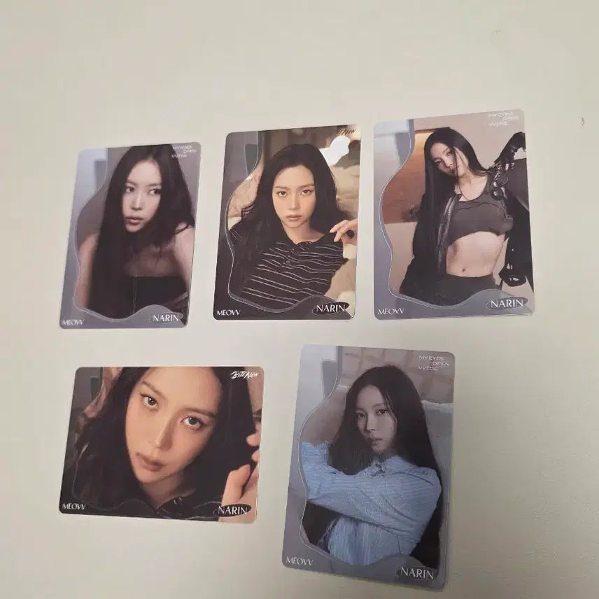 [BUNJANG] Tererka Narin MEOVV Card Set / 2026 테레카 미야오 나린 MEOVV 카드