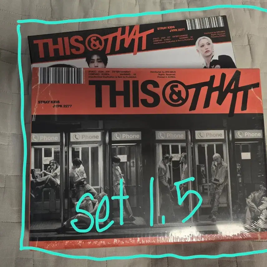 [BUNJANG] Stray Kids THIS&amp;THAT Album Bundle Set (Sealed) / 미개봉, 2장 세트) 스키즈 스트레이키즈 디스앤댓 this&amp;that 앨범