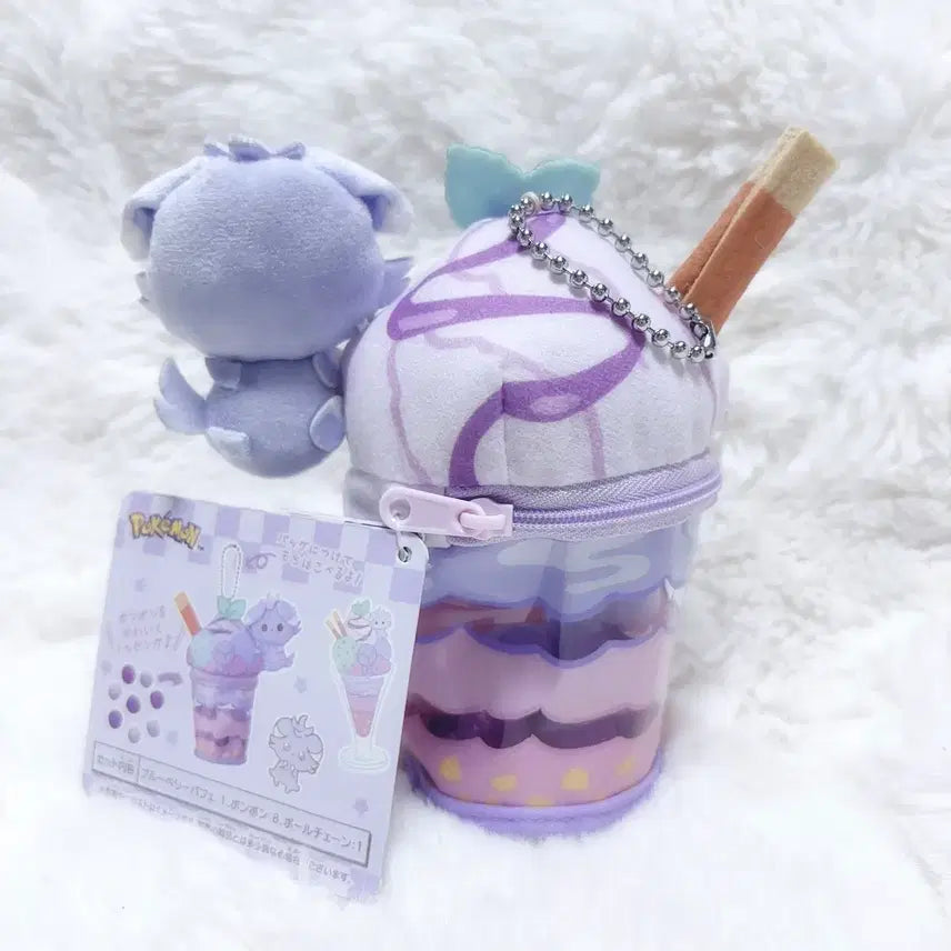 [BUNJANG] Pokemon Center Pokemon Piece Bubble Tea NyaSupur Keyring / 포켓몬센터 포켓피스 버블티 냐스퍼 키링