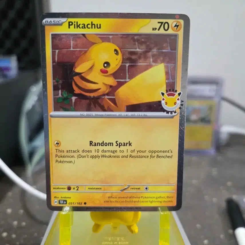 [BUNJANG] Pokemon 30th Anniversary Pikachu North American Card / (포켓몬) 30주년 피카츄 북미
