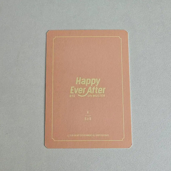[BUNJANG] BTS Taehyung Muster Mini Photocard 