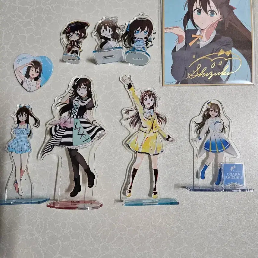 [BUNJANG] Love Live! Nijigasaki Shizuku Osaka Bundle Set / 러브라이브 니지동 오사카 시즈쿠 굿즈 일괄로 판매합니다
