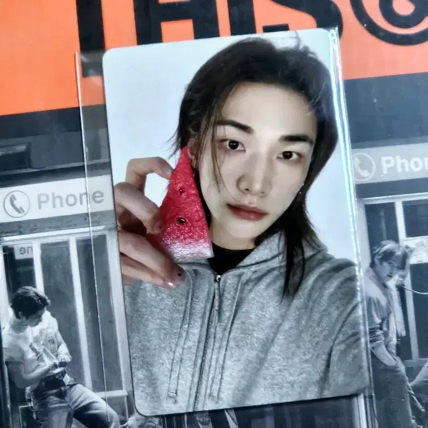 [BUNJANG] Stray Kids Dystopian Dysthymia Hyunjin POB Photocard / 스키즈 디스앤댓 팬즈샵 현진 특전 미공포