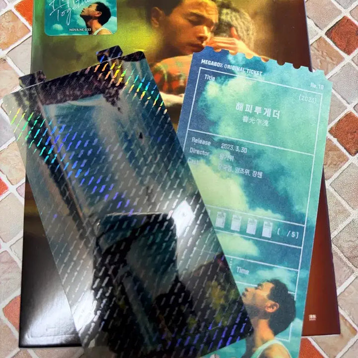 [BUNJANG] Happy Together Lenticular Steelbook Blu-ray + Original Ticket Set / 해피투게더 렌티큘러 스틸북 블루레이 + 오리지널티켓 세트