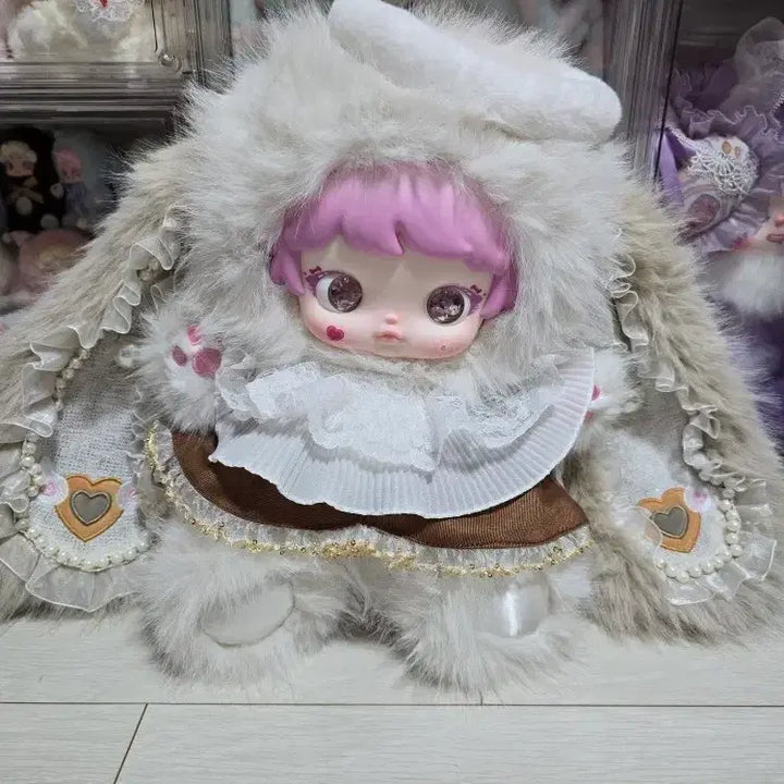 [BUNJANG] Mekoko Rabbit Ear Plush Doll / 미코코