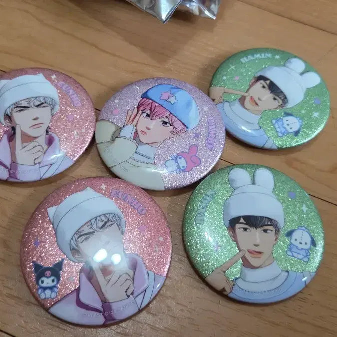 [BUNJANG] PLAVE Kakurenbo Can Badge Bundle Set / 플레이브 뿌 캔뱃지 일괄