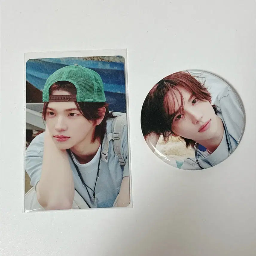 [BUNJANG] TWS Shinyu Soda Soda Popup Badge, Photocard / 투어스 신유 소다소다 팝업 뱃지, 트레카