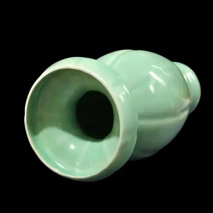 [BUNJANG] Chinese Celadon Porcelain Vase with Unique Texture / 중국도자기 녹색 여요