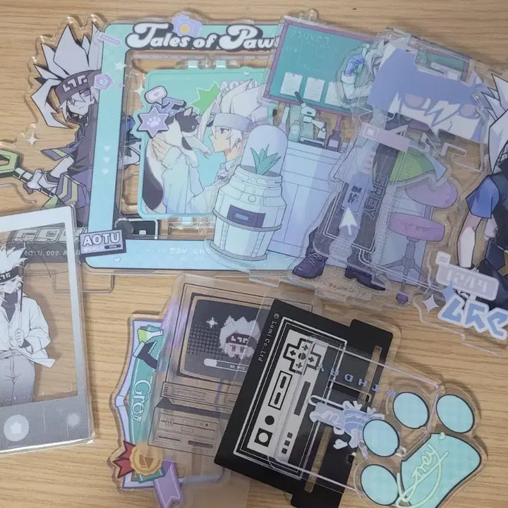[BUNJANG] Yocheol Segye Bundle Set Exhibition Display Items / 요철세계 그레이 굿즈 양도
