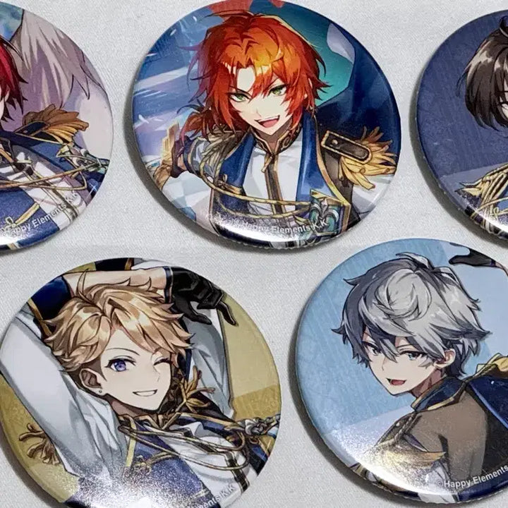 [BUNJANG] Ensemble Stars! Knights Group Can Badge (Last Period Game Collaboration) / 앙스타 희귀매물 | 나이츠 단체 캔뱃지 (라스트 피리어드 게임 콜라보)