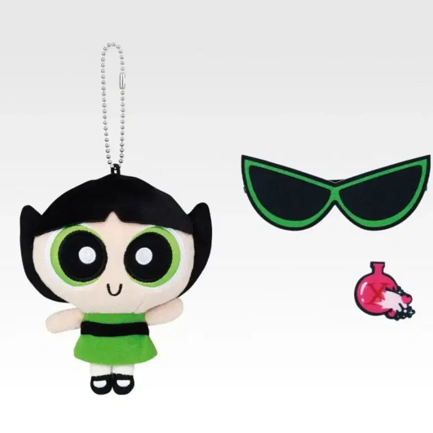 [BUNJANG] Powerpuff Girls D Prize Buttercup Plush Mascot / 파워퍼프걸 D상 버터컵인형 마스코트