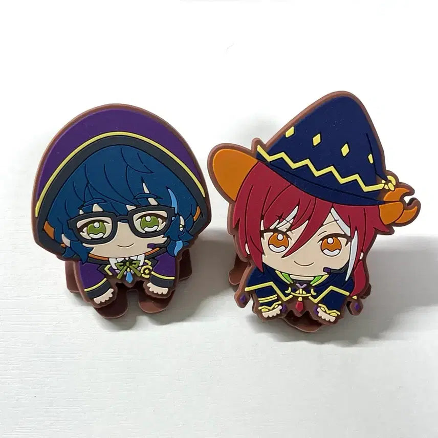 [BUNJANG] Ensemble Stars Switch Tsumugi Natsume Halloween Rubber Clip Bundle Set / 앙스타 스위치 츠무기 나츠메 할로윈 러버클립