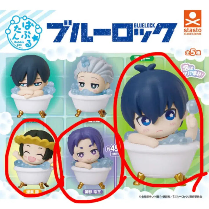[BUNJANG] Blue Lock Gacha (Bubble Tan) Isagi, Bachira, Nagi Bundle Set / (((미개봉))) 블루록 가챠(버블탄) 이사기,바치라,레오 일괄 판매